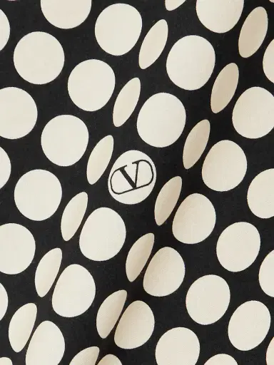 Valentino Garavani Cropped Ruffled Polka-dot Cotton-poplin Top | Thumbnail 4 Valentino Garavani Cropped Ruffled Polka-dot Cotton-poplin Top | Thumbnail 4