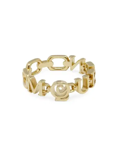 McQueen Women's Goldtone "" Ring - Pale Gold | Thumbnail 3 McQueen Women's Goldtone "" Ring - Pale Gold | Thumbnail 3