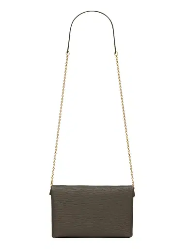 Saint Laurent Women's Cassandre Chain Pouch in Lambskin | Thumbnail 7 Saint Laurent Women's Cassandre Chain Pouch in Lambskin | Thumbnail 7
