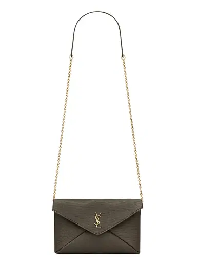 Saint Laurent Women's Cassandre Chain Pouch in Lambskin | Thumbnail 1 Saint Laurent Women's Cassandre Chain Pouch in Lambskin | Thumbnail 1
