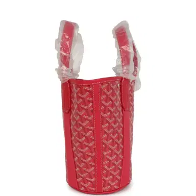 goyard Goyard Goyardine Belharra PM Fuchsia Tote Palladium Hardware | Thumbnail 3 goyard Goyard Goyardine Belharra PM Fuchsia Tote Palladium Hardware | Thumbnail 3