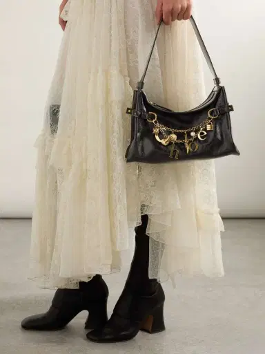 Chloé Embellished Leather Shoulder Bag | Thumbnail 2 Chloé Embellished Leather Shoulder Bag | Thumbnail 2