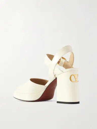Valentino Garavani Fawcette Patent-leather Platform Sandals | Thumbnail 3 Valentino Garavani Fawcette Patent-leather Platform Sandals | Thumbnail 3