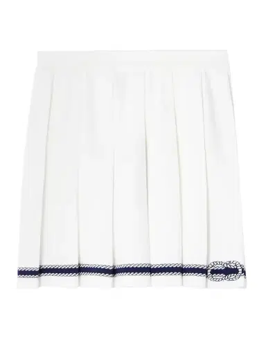 Gucci Pleated Intarsia Cotton-blend Mini kirt | Thumbnail 1 Gucci Pleated Intarsia Cotton-blend Mini kirt | Thumbnail 1
