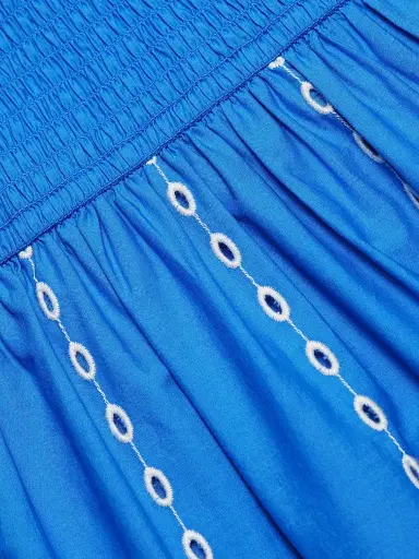 Rails Women's Murano Embroidered-Cotton Midi-Dress - French Blue | Thumbnail 7 Rails Women's Murano Embroidered-Cotton Midi-Dress - French Blue | Thumbnail 7