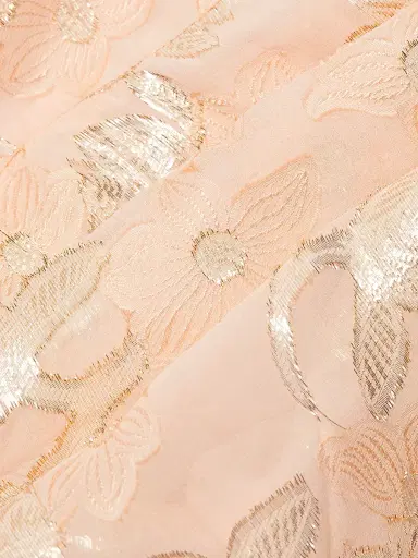 Cami NYC Women's Esmeralda Metallic Chiffon Dress - Light Peach | Thumbnail 7 Cami NYC Women's Esmeralda Metallic Chiffon Dress - Light Peach | Thumbnail 7