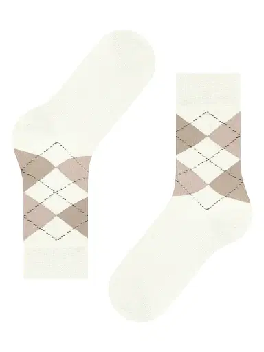 FALKE Women's Sensitive Argyle Cotton-Blend Sock | Thumbnail 3 FALKE Women's Sensitive Argyle Cotton-Blend Sock | Thumbnail 3