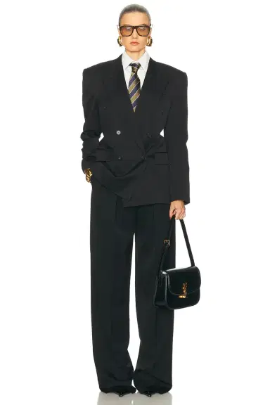 Saint Laurent Straight Leg Trouser | Thumbnail 5 Saint Laurent Straight Leg Trouser | Thumbnail 5