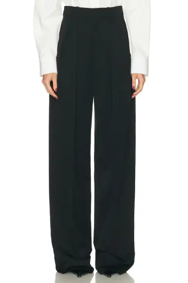 Saint Laurent Straight Leg Trouser | Thumbnail 1 Saint Laurent Straight Leg Trouser | Thumbnail 1