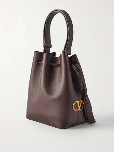 Valentino Garavani So Seau Tasseled Leather Shoulder Bag | Thumbnail 3 Valentino Garavani So Seau Tasseled Leather Shoulder Bag | Thumbnail 3