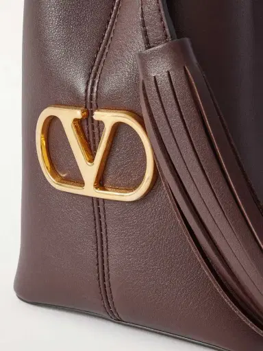 Valentino Garavani So Seau Tasseled Leather Shoulder Bag | Thumbnail 4 Valentino Garavani So Seau Tasseled Leather Shoulder Bag | Thumbnail 4
