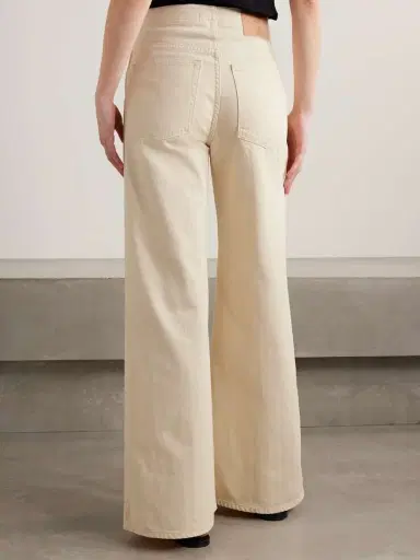 Ulla Johnson The Bianca Paneled High-rise Wide-leg Jeans | Thumbnail 3 Ulla Johnson The Bianca Paneled High-rise Wide-leg Jeans | Thumbnail 3