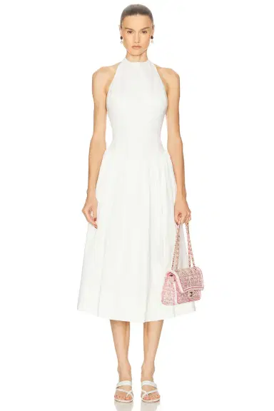 L'Academie Akiri Midi Dress | Thumbnail 3 L'Academie Akiri Midi Dress | Thumbnail 3