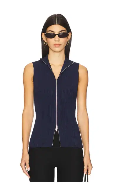 EAVES Carolyn Knit Vest | Thumbnail 2 EAVES Carolyn Knit Vest | Thumbnail 2