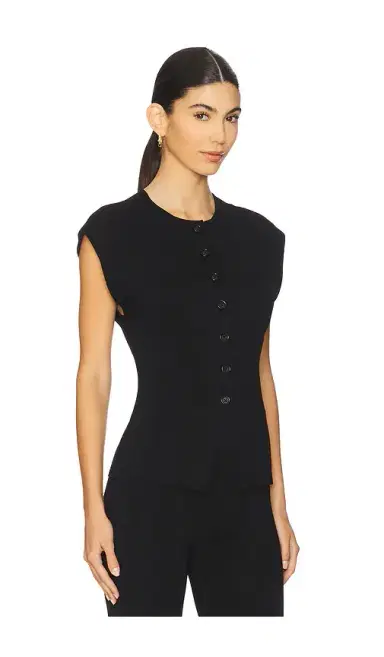 EAVES Janith Sleeveless Cardigan | Thumbnail 2 EAVES Janith Sleeveless Cardigan | Thumbnail 2