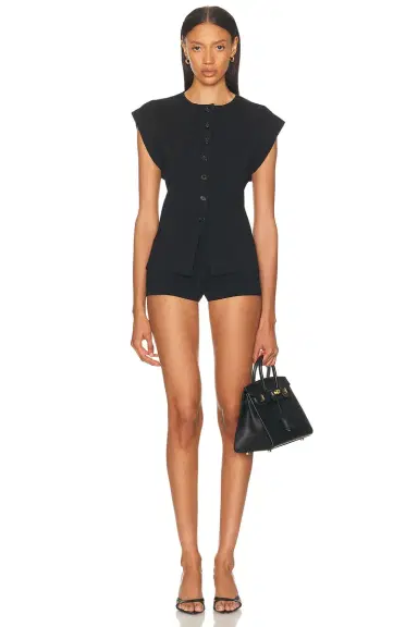 EAVES Janith Sleeveless Cardigan | Thumbnail 6 EAVES Janith Sleeveless Cardigan | Thumbnail 6