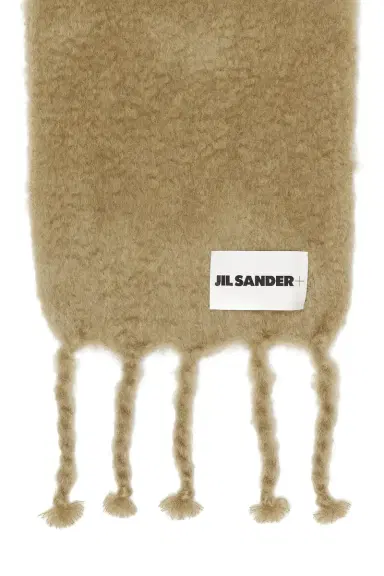 Jil Sander Logo Plain Scarf | Thumbnail 3 Jil Sander Logo Plain Scarf | Thumbnail 3