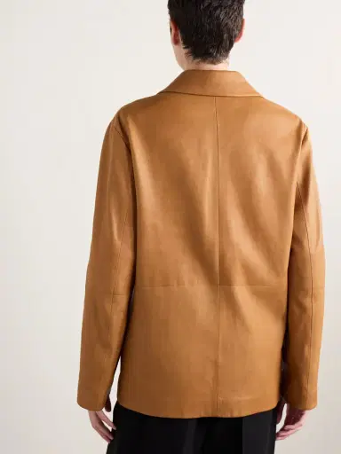 The Row Fabian Leather Jacket | Thumbnail 4 The Row Fabian Leather Jacket | Thumbnail 4