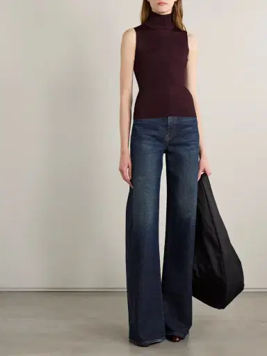 Khaite Benita Ribbed-knit Turtleneck Top | Thumbnail 2 Khaite Benita Ribbed-knit Turtleneck Top | Thumbnail 2