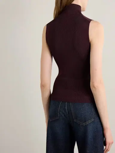 Khaite Benita Ribbed-knit Turtleneck Top | Thumbnail 3 Khaite Benita Ribbed-knit Turtleneck Top | Thumbnail 3