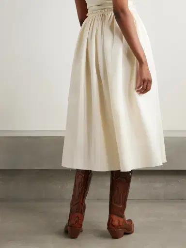 Gabriela Hearst Chiara Linen Midi Skirt | Thumbnail 4 Gabriela Hearst Chiara Linen Midi Skirt | Thumbnail 4