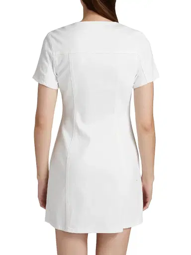 Rails Women's Saratoga Stretch-Denim Minidress - Salt White | Thumbnail 4 Rails Women's Saratoga Stretch-Denim Minidress - Salt White | Thumbnail 4