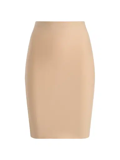 Commando Women's Two-Faced Tech High-Rise Half Slip - Beige - Size XL | Thumbnail 1 Commando Women's Two-Faced Tech High-Rise Half Slip - Beige - Size XL | Thumbnail 1
