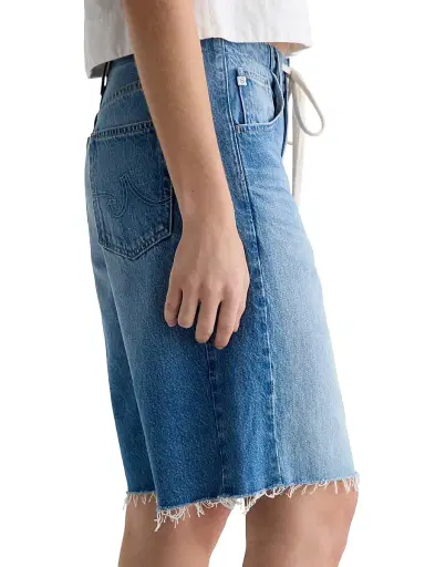 AG Jeans Women's High-Rise Denim Bermuda Short - Sweetwater | Thumbnail 3 AG Jeans Women's High-Rise Denim Bermuda Short - Sweetwater | Thumbnail 3