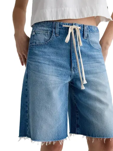 AG Jeans Women's High-Rise Denim Bermuda Short - Sweetwater | Thumbnail 6 AG Jeans Women's High-Rise Denim Bermuda Short - Sweetwater | Thumbnail 6