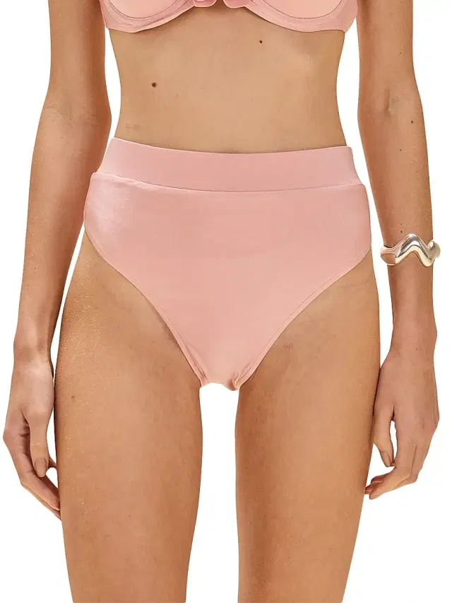 Women's Lagoa High-Rise Bikini Bottom - Pink Women's Lagoa High-Rise Bikini Bottom - Pink