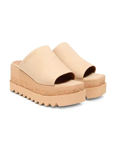 Stella McCartney Women's Sneakelyse Alter 80MM Platform Sandals - Desert | Thumbnail 2 Stella McCartney Women's Sneakelyse Alter 80MM Platform Sandals - Desert | Thumbnail 2