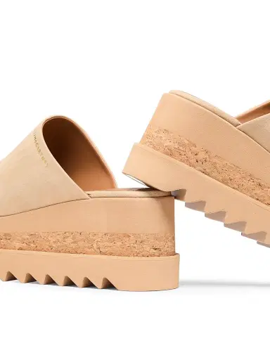 Stella McCartney Women's Sneakelyse Alter 80MM Platform Sandals - Desert | Thumbnail 3 Stella McCartney Women's Sneakelyse Alter 80MM Platform Sandals - Desert | Thumbnail 3