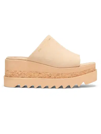 Stella McCartney Women's Sneakelyse Alter 80MM Platform Sandals - Desert | Thumbnail 1 Stella McCartney Women's Sneakelyse Alter 80MM Platform Sandals - Desert | Thumbnail 1