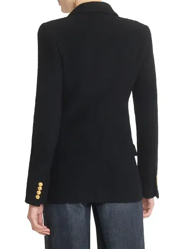 Chloé Women's Wool Double-Breasted Jacket - Black | Thumbnail 5 Chloé Women's Wool Double-Breasted Jacket - Black | Thumbnail 5