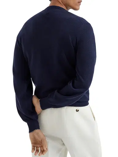 Brunello Cucinelli Men's Cashmere Sweater | Thumbnail 3 Brunello Cucinelli Men's Cashmere Sweater | Thumbnail 3