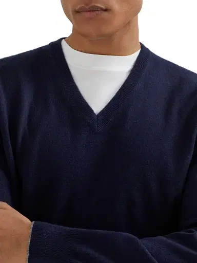 Brunello Cucinelli Men's Cashmere Sweater | Thumbnail 4 Brunello Cucinelli Men's Cashmere Sweater | Thumbnail 4