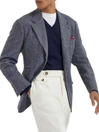 Brunello Cucinelli Men's Cashmere Sweater | Thumbnail 5 Brunello Cucinelli Men's Cashmere Sweater | Thumbnail 5