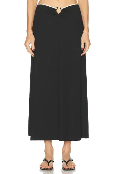 Johanna Ortiz Crinkle Keel Midi Skirt | Thumbnail 1 Johanna Ortiz Crinkle Keel Midi Skirt | Thumbnail 1