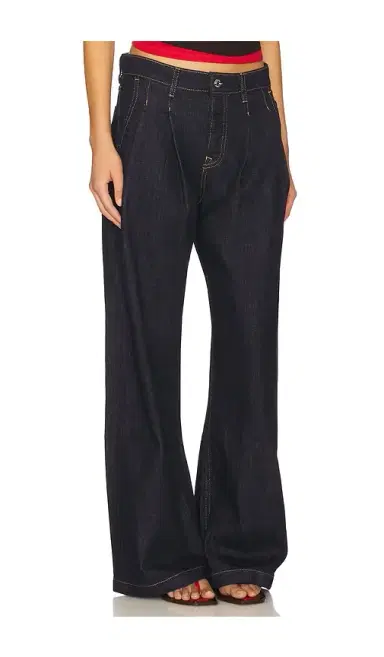 EB Denim Kendall Pleated Barrel | Thumbnail 2 EB Denim Kendall Pleated Barrel | Thumbnail 2