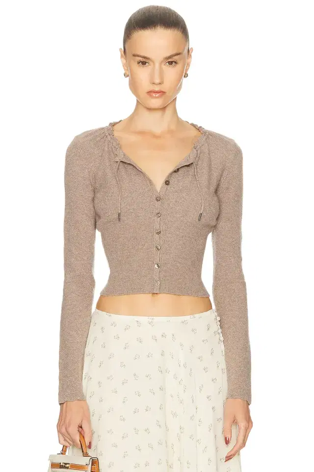 Drawstring Cardigan Drawstring Cardigan