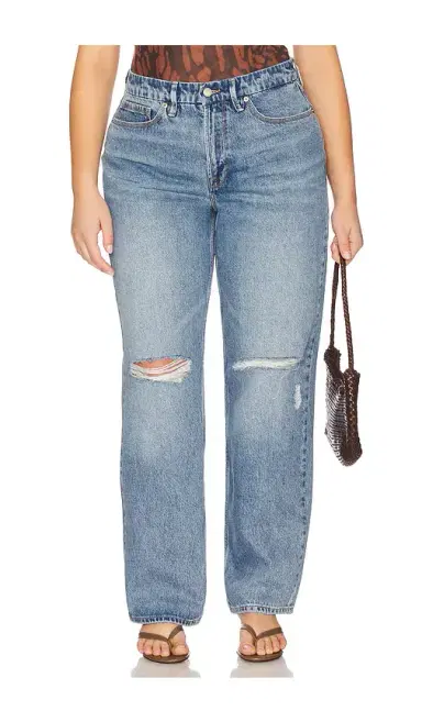 Good American Good 90s Relaxed Jeans | Thumbnail 2 Good American Good 90s Relaxed Jeans | Thumbnail 2