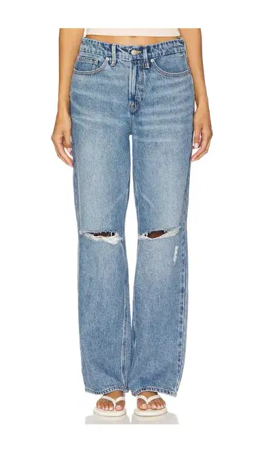 Good American Good 90s Relaxed Jeans | Thumbnail 1 Good American Good 90s Relaxed Jeans | Thumbnail 1