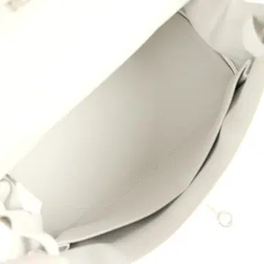 HERMÈS Hermes Kelly Retourne 28 White Clemence Palladium Hardware | Thumbnail 8 HERMÈS Hermes Kelly Retourne 28 White Clemence Palladium Hardware | Thumbnail 8
