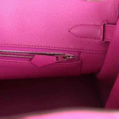HERMÈS Pre-owned Hermes Birkin 30 Magnolia Novillo Palladium Hardware | Thumbnail 9 HERMÈS Pre-owned Hermes Birkin 30 Magnolia Novillo Palladium Hardware | Thumbnail 9