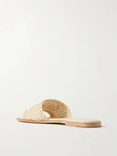 Chloé Flower Crocheted Slides | Thumbnail 3 Chloé Flower Crocheted Slides | Thumbnail 3