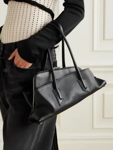 The Attico La Passeggiata Small Asymmetric Leather Tote | Thumbnail 2 The Attico La Passeggiata Small Asymmetric Leather Tote | Thumbnail 2