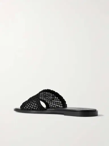 Chloé Flower Crocheted Slides | Thumbnail 3 Chloé Flower Crocheted Slides | Thumbnail 3