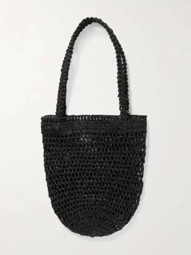 Chloé Summer Banana Embellished Embroidered Raffia Tote | Thumbnail 3 Chloé Summer Banana Embellished Embroidered Raffia Tote | Thumbnail 3