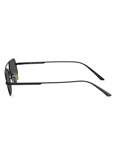 Khaite x Oliver Peoples Women's Oliver People x Khaite 52MM Pillow Sunglasses - Black | Thumbnail 2 Khaite x Oliver Peoples Women's Oliver People x Khaite 52MM Pillow Sunglasses - Black | Thumbnail 2