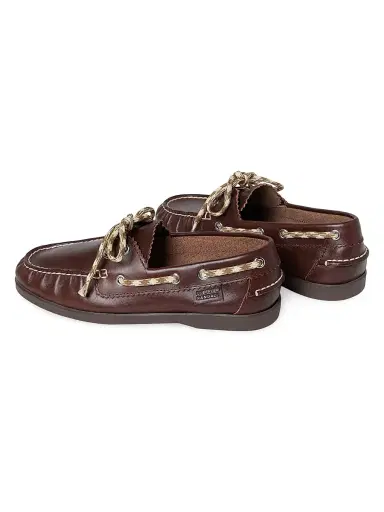 Loeffler Randall Women's Franco Leather Boat Shoes - Espresso Brown Butter | Thumbnail 3 Loeffler Randall Women's Franco Leather Boat Shoes - Espresso Brown Butter | Thumbnail 3